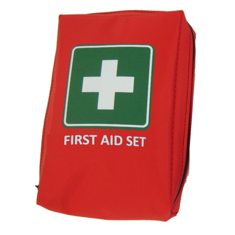 LEINA-WERKE trousse de premiers secours mobile, 21 pièces, bleu, 100% nylon